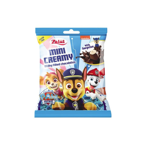 Paw Patrol Mini Creamy Milky Filled Chocolates 39g - Zaini