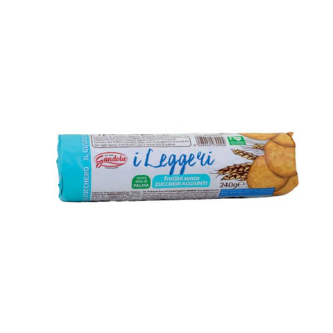 I Leggeri- Biscuits with cereals and no Added Sugar - 220g - Gandola