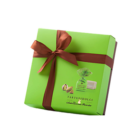 PISTACHIO SWEET TRUFFLES BOX 125g - ANTICA TORRONERIA PIEMONTESE