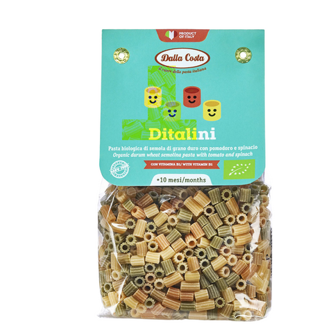 Ditalini Organic Baby Food 200g- Dalla Costa