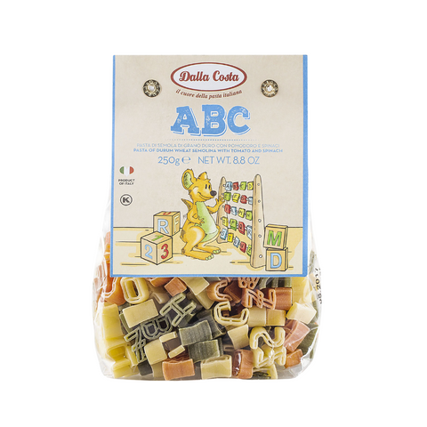 ABC tricolore kids pasta 250g - Dalla Costa