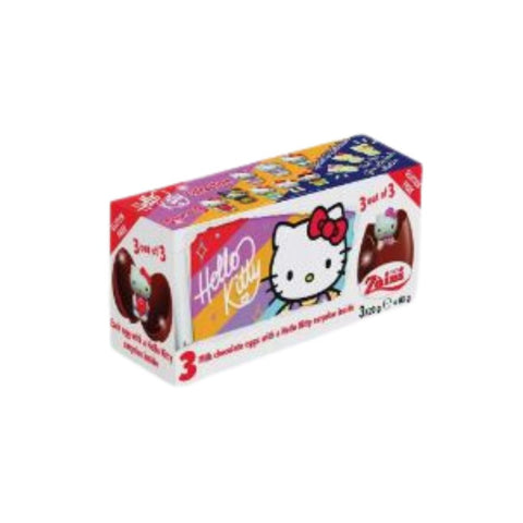 Hello Kitty Chocolate Surprise Egg With Prize Toy 60g - Zaini