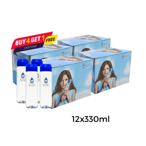 Sparkling Mineral Water 12x330ml - Rare (buy 4 Get 1 Box Free)