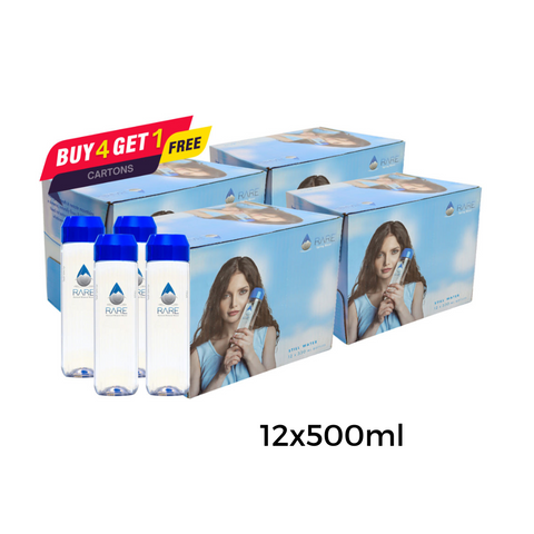 Sparkling Mineral Water 12x500ml - Rare (buy 4 Get 1 Box Free)