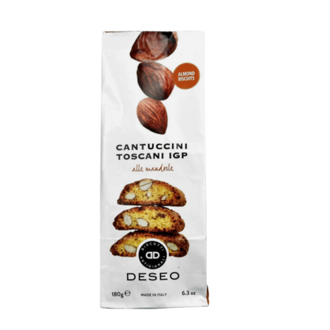 Tuscan Cantucci biscuits with Almonds 180g - Deseo